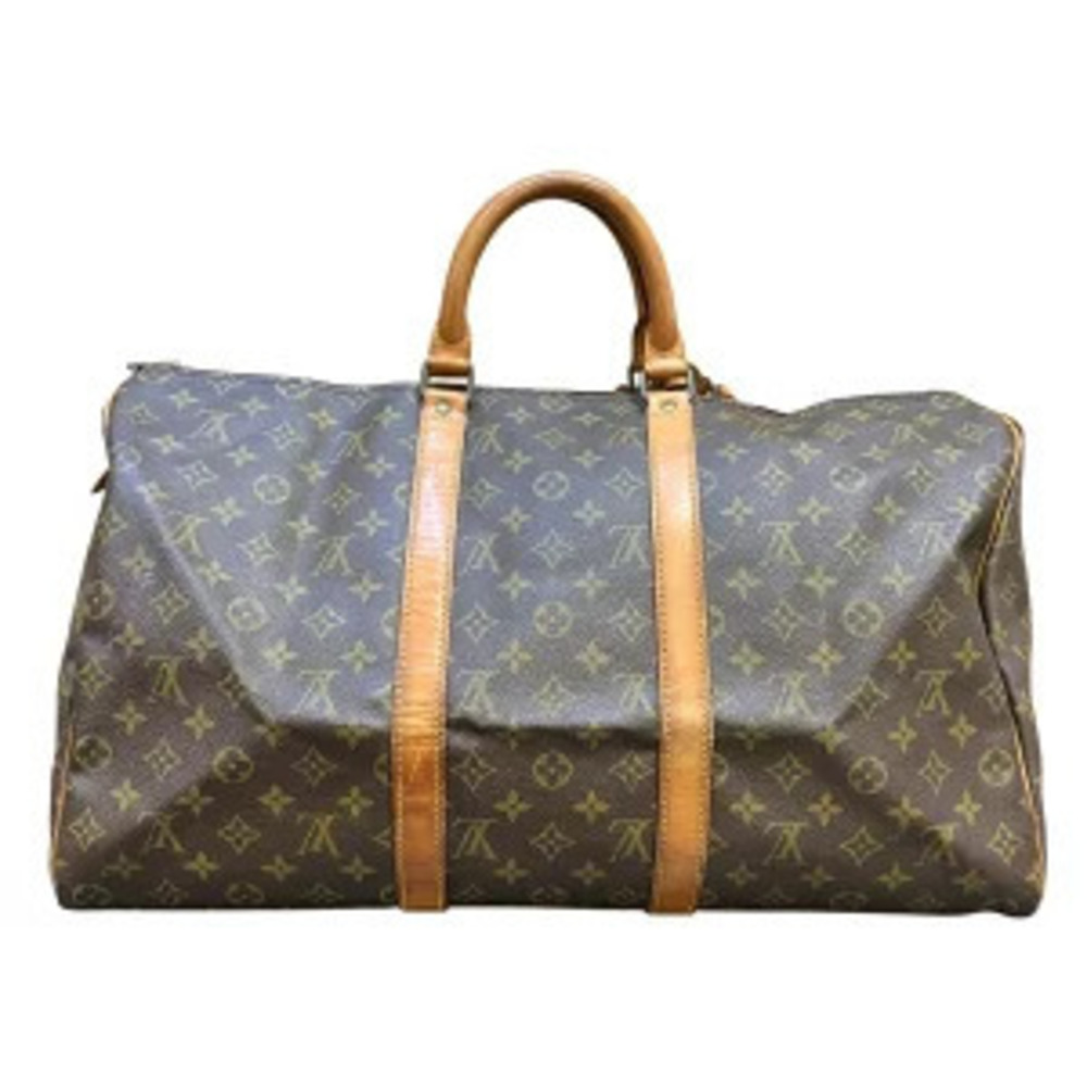 Louis Vuitton Keepall Boston Bag Monogram Leather
